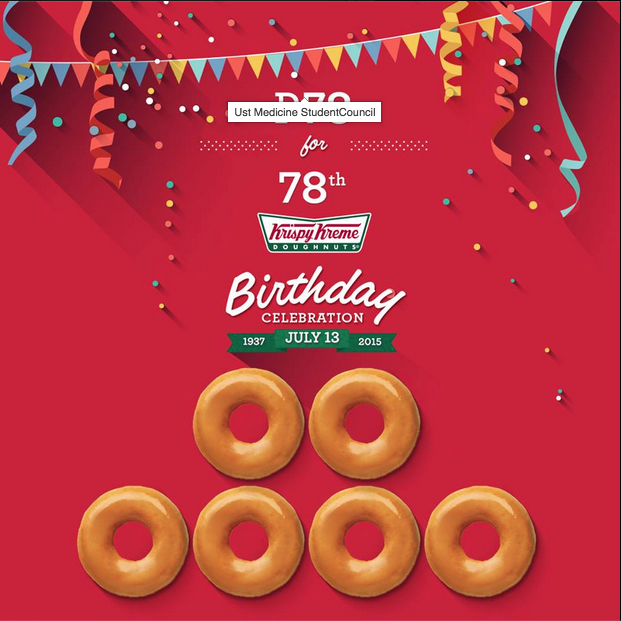 Krispy Kreme 78th Birthday Celebration