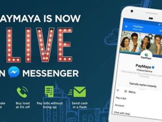 Paymaya Facebook Messenger