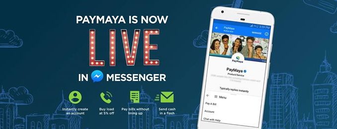 Paymaya Facebook Messenger